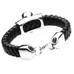 Lederarmband Totenkopfschädel