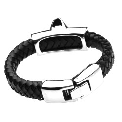 Lederarmband Dämon mit Hörner